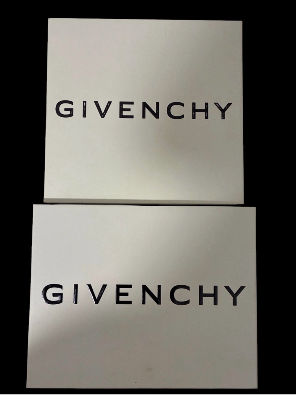 Givenchy White Logo Shoe Box Set(LOT OF 2)